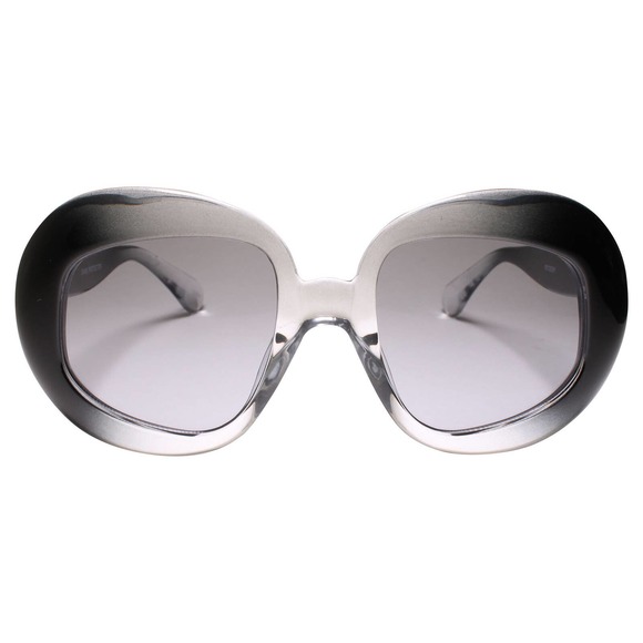 Stunning Exaggerated Oversized Bold Frame Black Womens Sunglasses - Picture 2 of 3